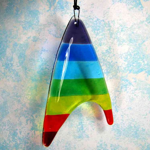 Rainbow Star Trek Logo