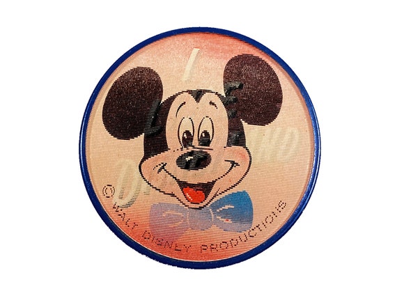 I Like Disney Lenticular Pinback Button, Vintage,… - image 4