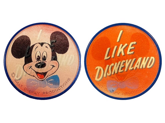 I Like Disney Lenticular Pinback Button, Vintage,… - image 2