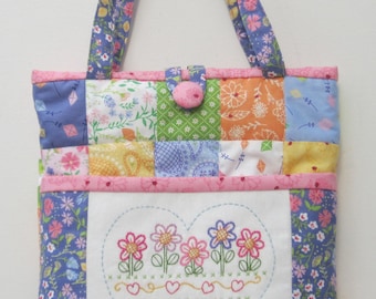 Stitching Love bag pdf pattern