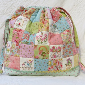 Round & Round the Garden Tasche mit Pdf-Muster