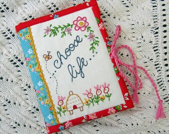 Choose Life notebook cover pdf pattern