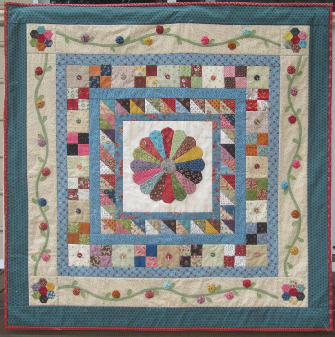 Dresden Plate Quilt PDF Pattern - Etsy