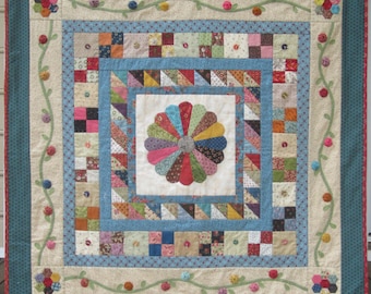 Dresden Plate Quilt PDF pattern