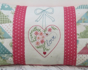 Patron pdf du coussin With Love