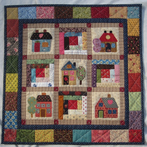 Small Houses - pdf pattern