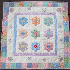 Hexagon Garden Quilt pdf Anleitung