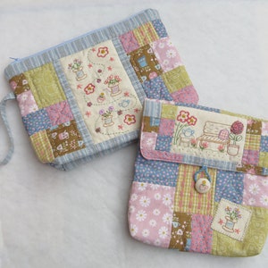 PDF-mönster för långsamt stitchade projektväskor