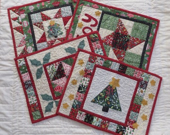 Christmas Placemats - pdf pattern