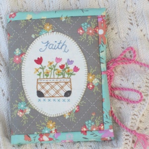 Faith Notebook Cover - pdf pattern