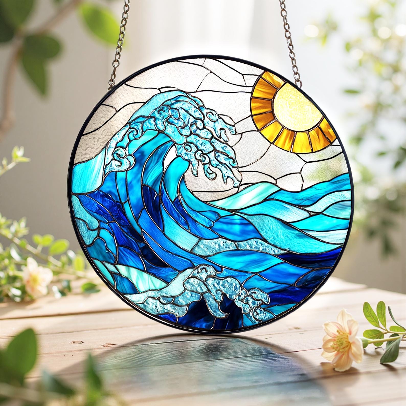 置物 Ocean Waves Ocean Waves Ornament - Etsy Singapore