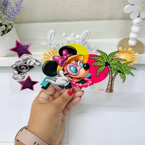 Cartoon UVDTF Cup wrap, Ready to apply, High Quality, Libbey Cup Wraps, Easy application, Transfer, Glass Can Wraps, Waterproof