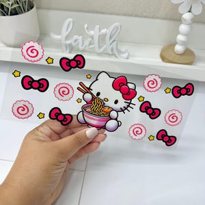 Cartoon UVDTF Cup wrap, Ready to apply, High Quality, Libbey Cup Wraps, Easy application, Transfer, Glass Can Wraps, Waterproof