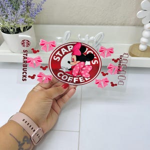 Cartoon UVDTF Cup wrap, Ready to apply, High Quality, Libbey Cup Wraps, Easy application, Transfer, Glass Can Wraps, Waterproof