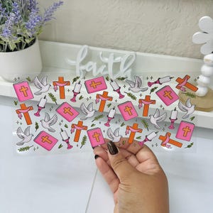 God is Good, UVDTF Cup wrap, Ready to apply, High Quality, Libbey Cup Wraps, Christian UV DTF, Transfer, Glass Can Wraps, Waterproof