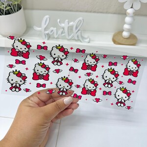 Cartoon UVDTF Cup wrap, Ready to apply, High Quality, Libbey Cup Wraps, Easy application, Transfer, Glass Can Wraps, Waterproof