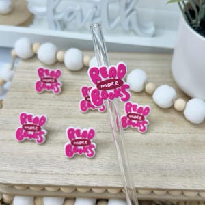 Read more Books Straw Topper, Tumblers Accessories, Straw Accessory, Cup Straw Cover, Accessories for Cup, Straw Charms