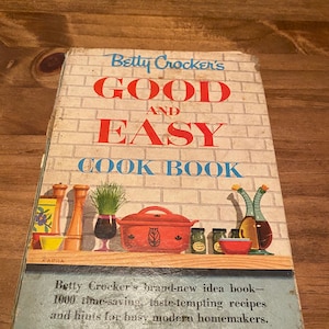 1954 Betty Crockers GOOD AND EASY Cook Book image 1