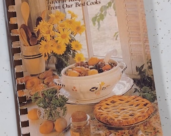 1985 COOK BOOK Favorite Recipes From Our Best Cooks Vintage Cookbook