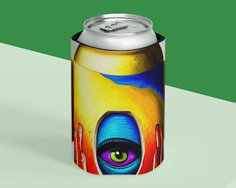Coozies voor blikjes en flessen - vanavond niet onder zijn oog! - Funky blikjeskoelers