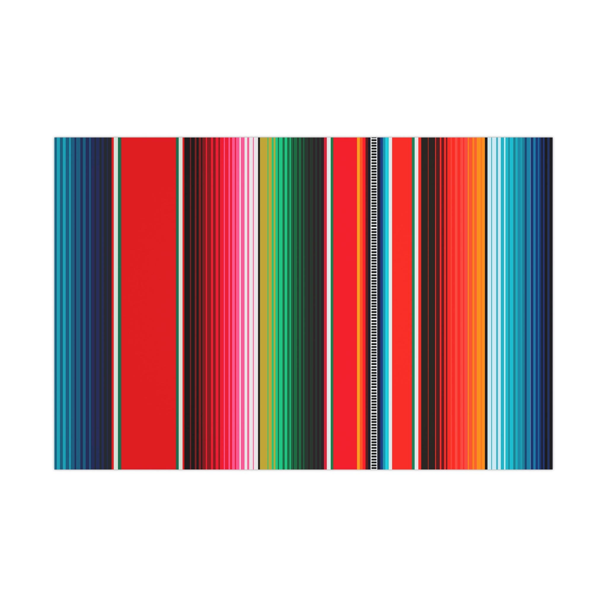 Zarape Wrapping Paper Etsy