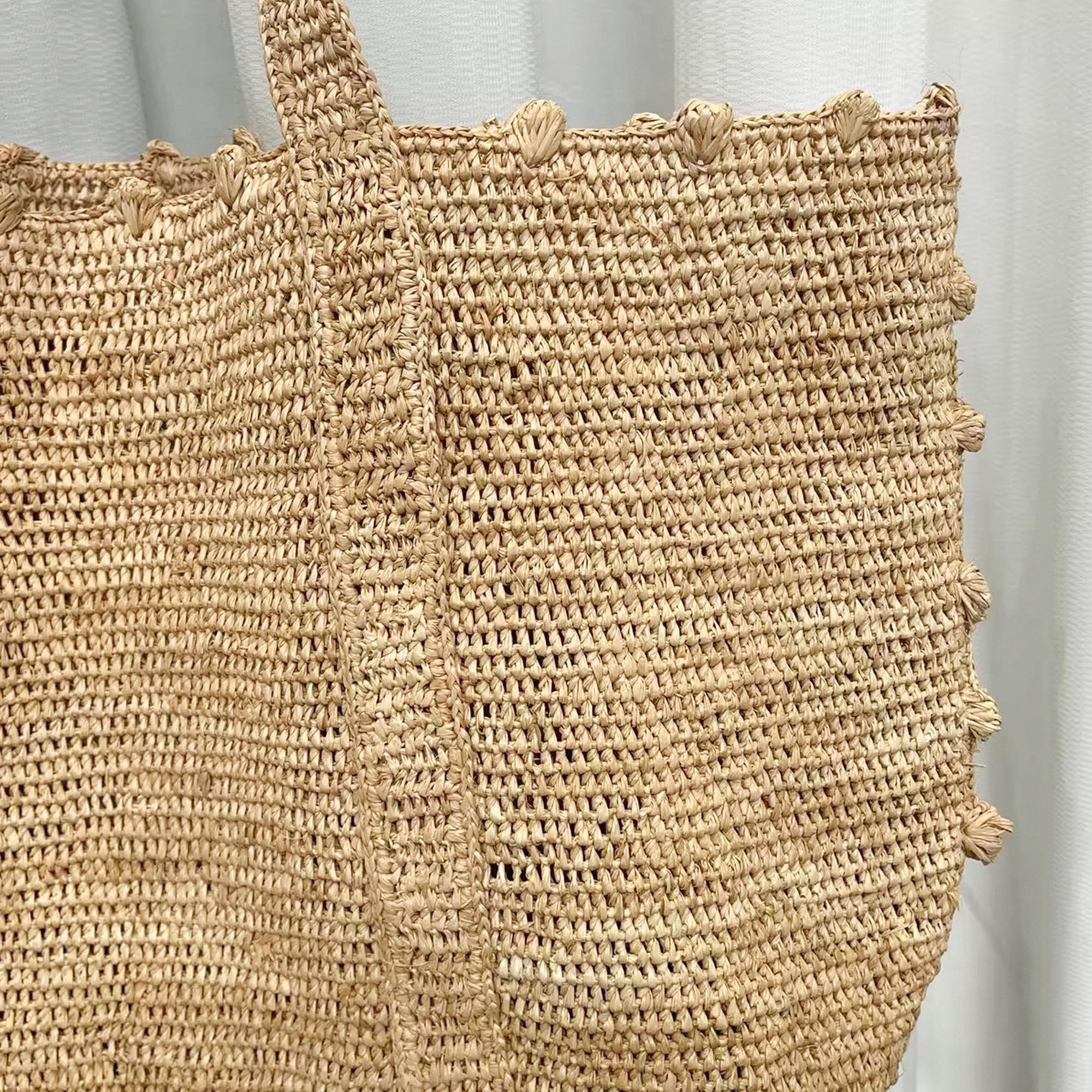 Large Raffia Tote Bag, Woven Straw Bag, Women's Handbag, Beach Bag - Etsy