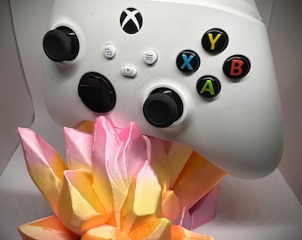 3D Printed Crystal Controller Holder: Universal Gaming Display