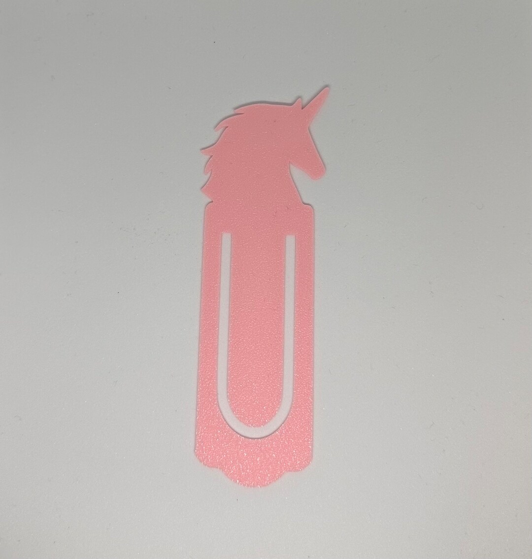 Unicorn Bookmark, 3D Printed - Etsy