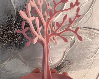 3D Printed Tree Jewelry Holder, Bedroom Vanity Decor