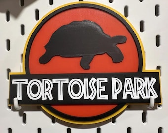 Tortoise sign enclosure accessory