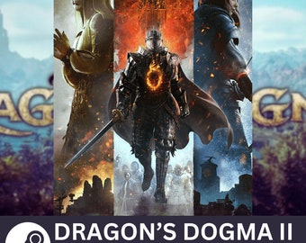 Dragon's Dogma 2 Deluxe Edition, Globales Steam Spiel,Offline-Modus, Bitte lesen Sie die Beschreibung,