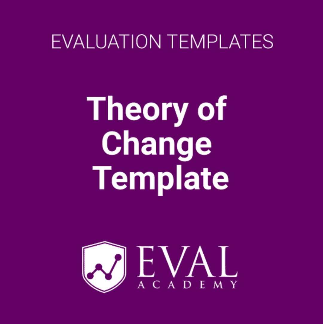 Theory of Change Template - Etsy