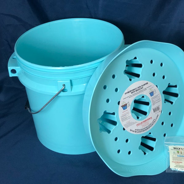 Hydroponic Planter with 5 Gallon Ismart Bucket Set