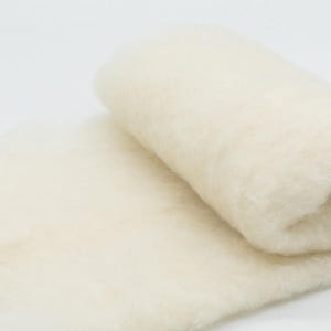 White Wool Batting – Needle Felting Carded Wool 10g / 20g / 50g