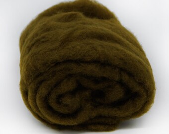 Laine feutrée verte cardée – Needle Craft NZ ouate de 10 g à 50 g