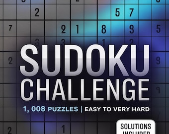 Spanish Sudoku Puzzle Book: 1008 Printable Puzzles, 4 Difficulty Levels (PDF)