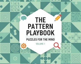 Gemengd puzzelactiviteitenboek: hersenspellen voor volwassenen en kinderen (afdrukbare pdf)