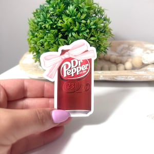 Dr. Pepper Coquette Bow | Tumbler Sticker | Laptop Sticker | Kindle Sticker