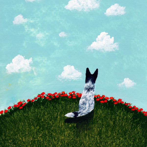 Australia Black and White Print Etsy