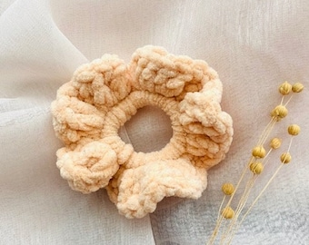 Chouchou crochet Crème