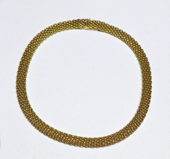 Authentic Tiffany 18k Somerset choker, Rare Tiffa… - image 3