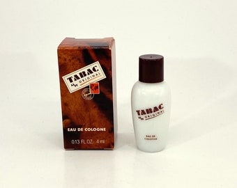 Tabac Maurer wirtz for men miniperfume 4 ml. 0.13 fl.oz. VINTAGE