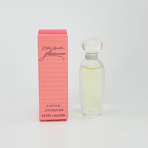 エスティ ローダーのプレジャーズ ミニ香水 3.5 ml。 0.12 液量オンスビンテージ