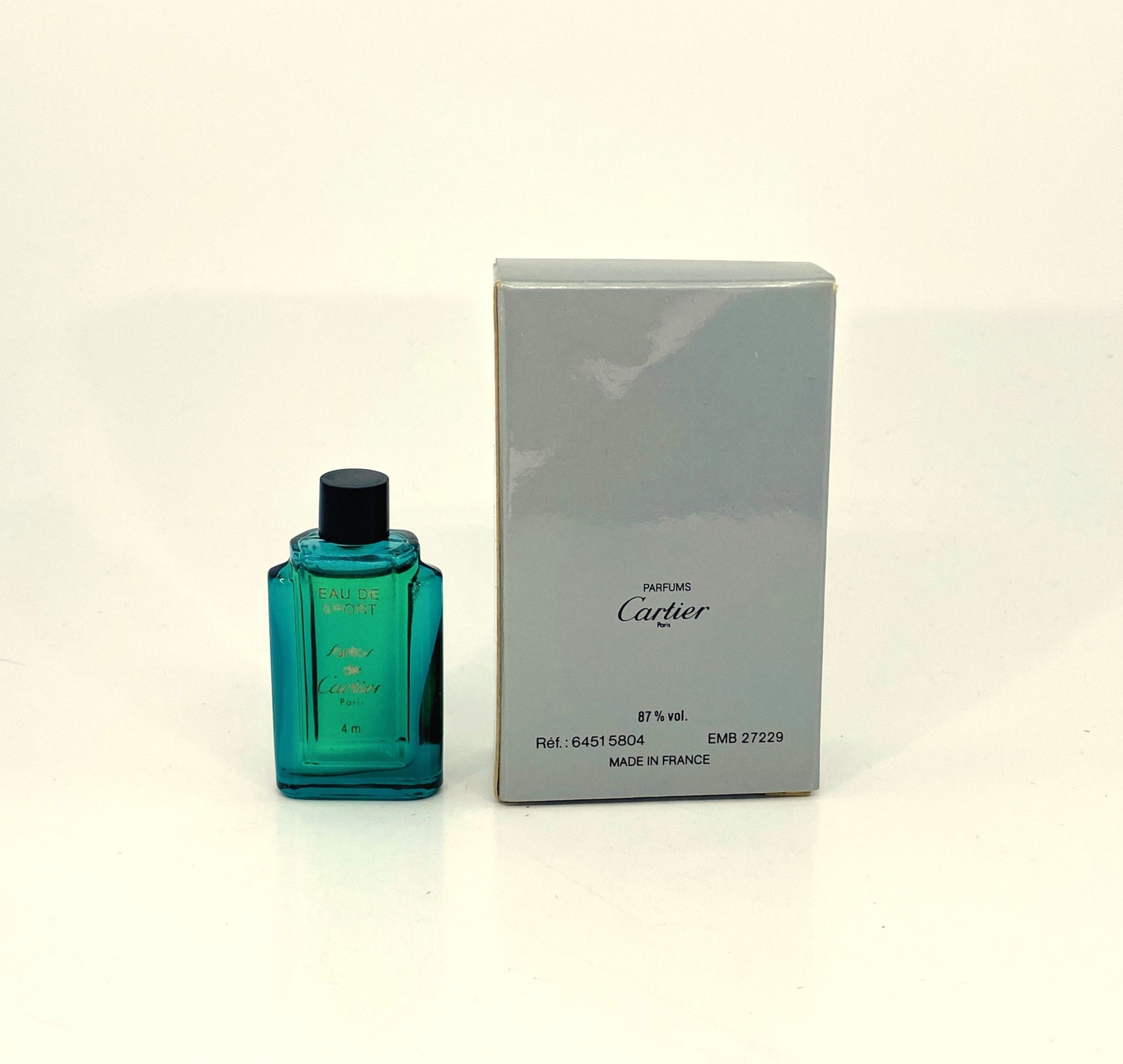 サントス ドゥ カルティエ ミニ香水 4ml。 0.13液量オンスビンテージ