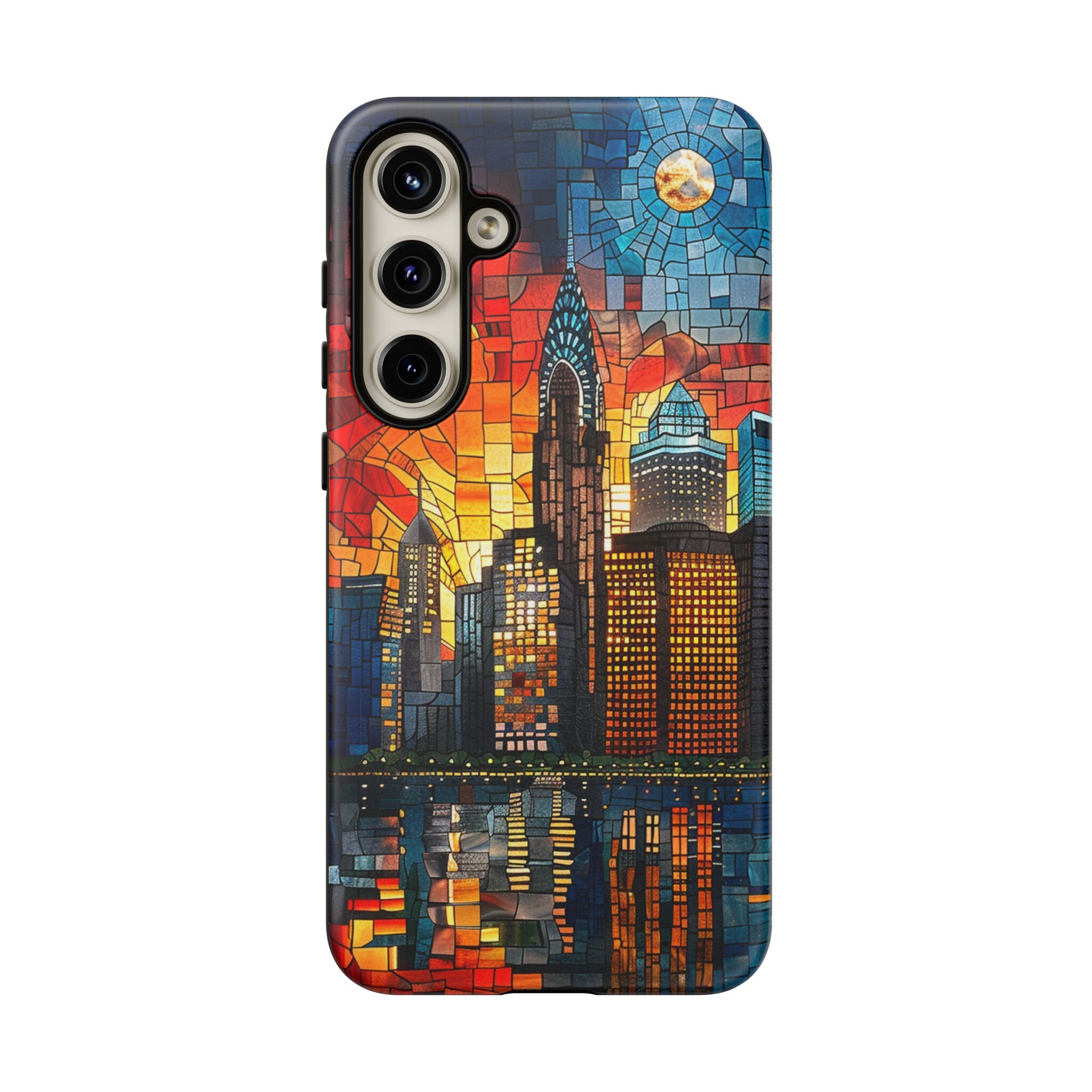 Charlotte Skyline in Stained Glass for Android Tough Cases | Google ...