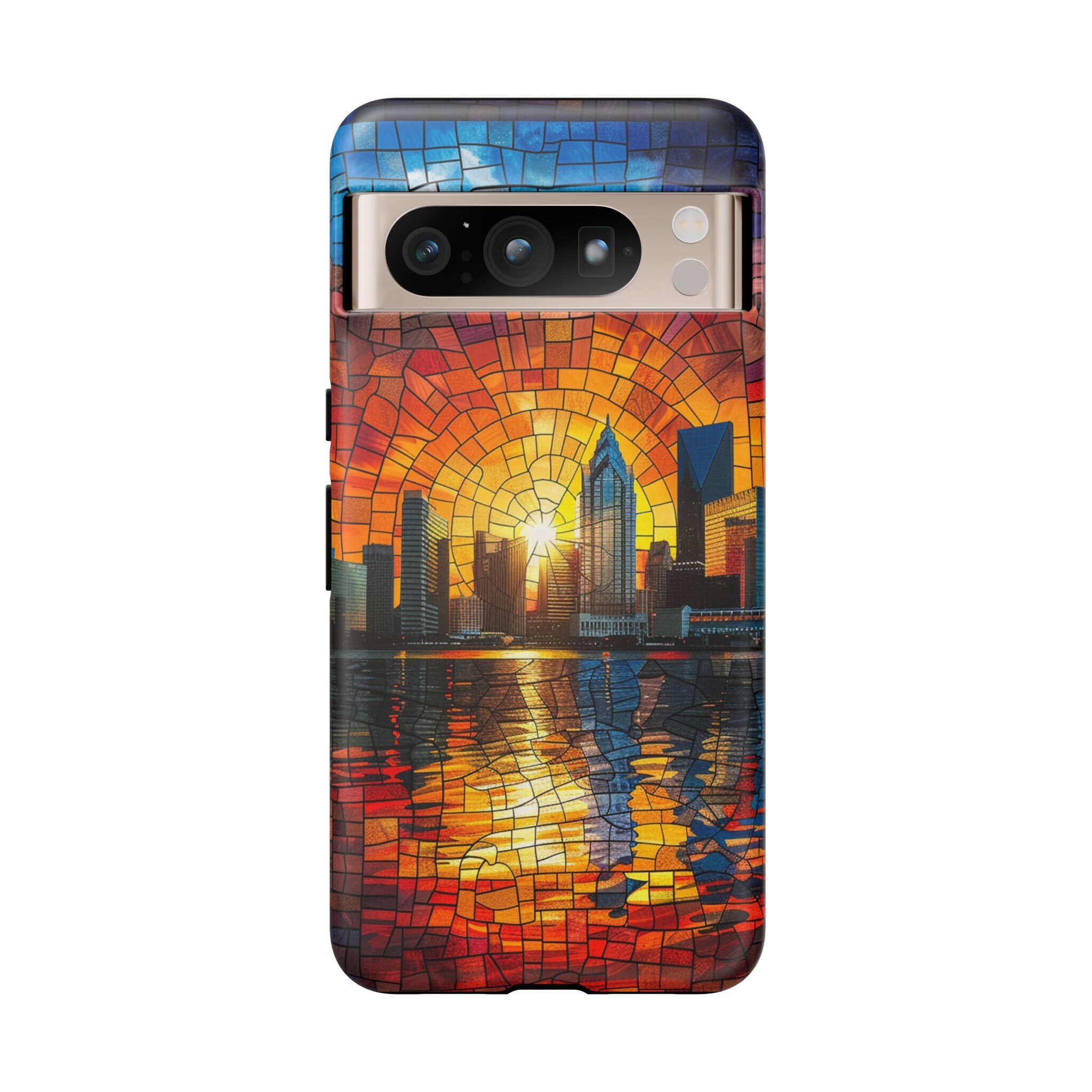 Jacksonville Skyline in Stained Glass for Android Tough Cases | Google ...