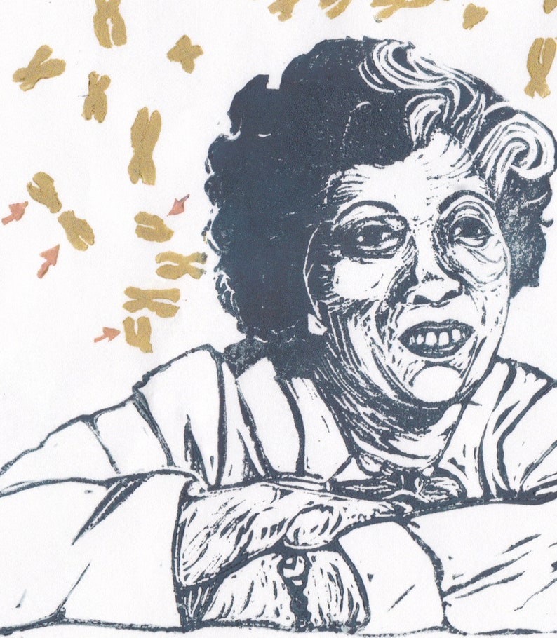 woman in science Portrait of genetist /& cytologist Irene Ayako Uchida
