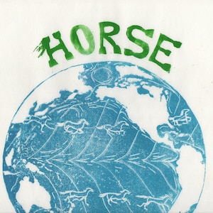 Pferd Breitengrad Druck, Geographie, Ozeanographie, Geographie, Pferd Breitengrad Linoldruck