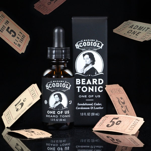 One of Us - Sandalwood, Cedar, Cardamom & Leather Beard Tonic