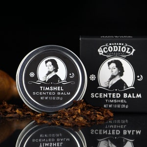 Timshel Tobacco and Vanilla Scented Balm image 1